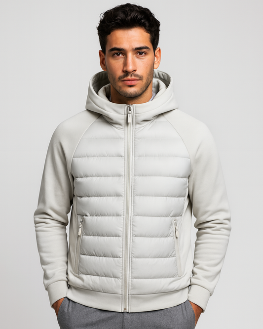 Piumino Uomo Softshell con Cappuccio