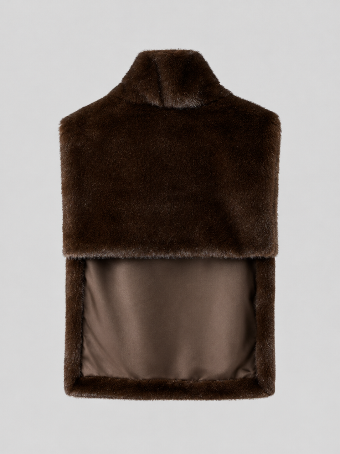 Gilet Donna Reversibile in Pelliccia Sintetica