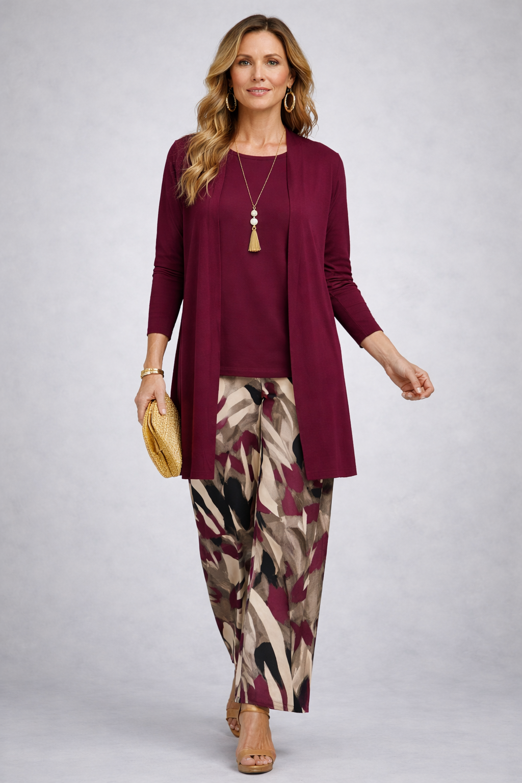 Fiamma | Completo Donna 3 Pezzi Viola