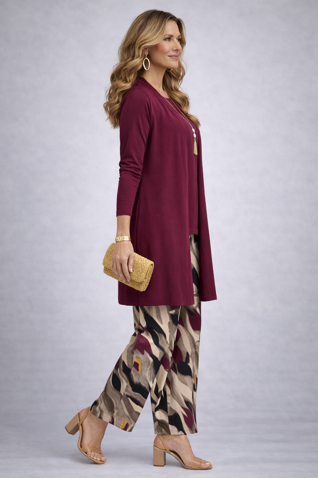 Fiamma | Completo Donna 3 Pezzi Viola