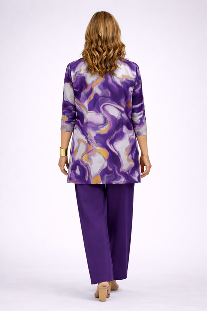 Gavina | Completo Donna 3 Pezzi Viola