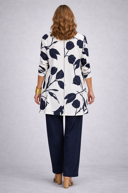 Evelina | Completo Donna 3 Pezzi Blu