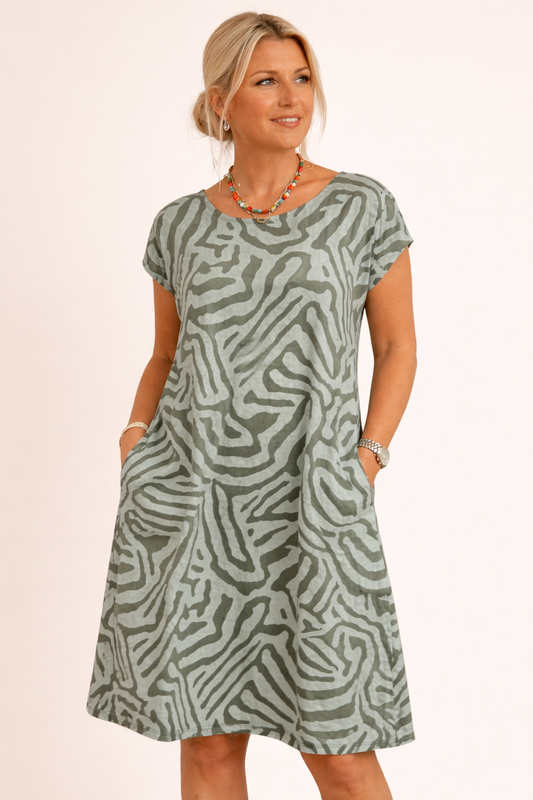 Abito Estivo Donna con Scollo Tondo