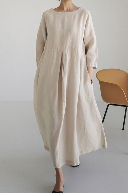 Abito Donna in Lino Taglio Ampio