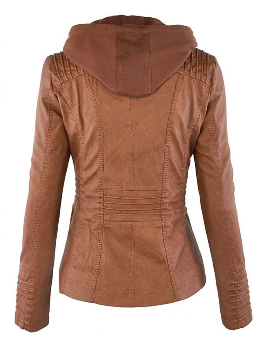 Flavia | Giacca Donna Effetto Pelle dal Taglio Moderno