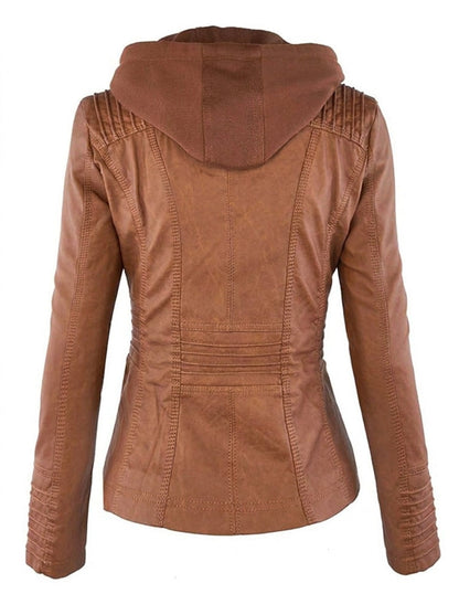 Flavia | Giacca Donna Effetto Pelle dal Taglio Moderno