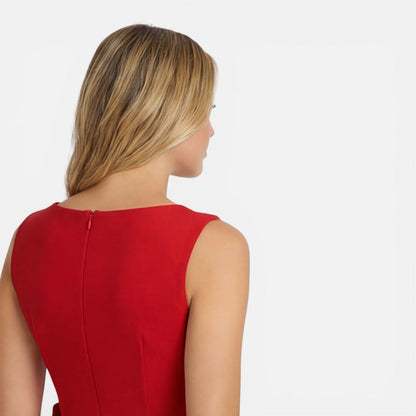 Abito Donna da Cocktail con Fiocco in Vita