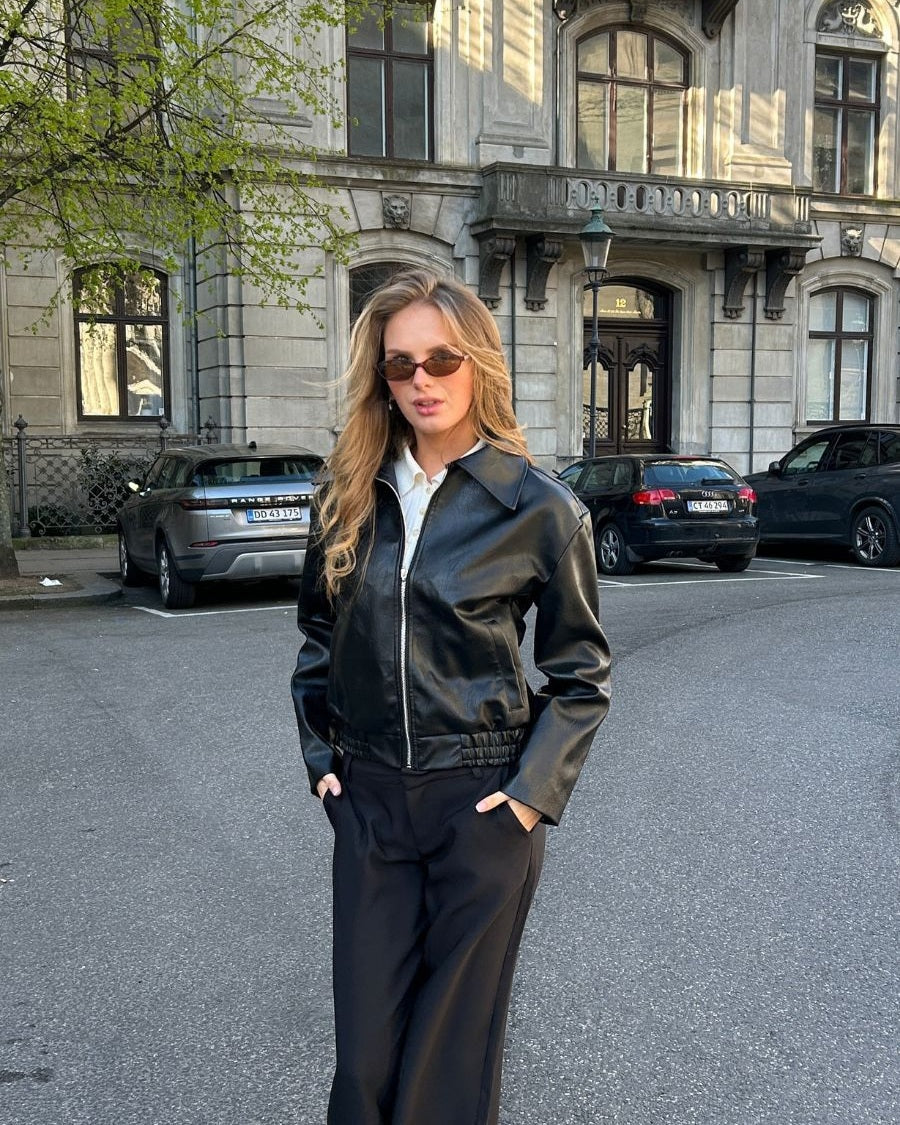 Giacca Donna in Pelle Sintetica