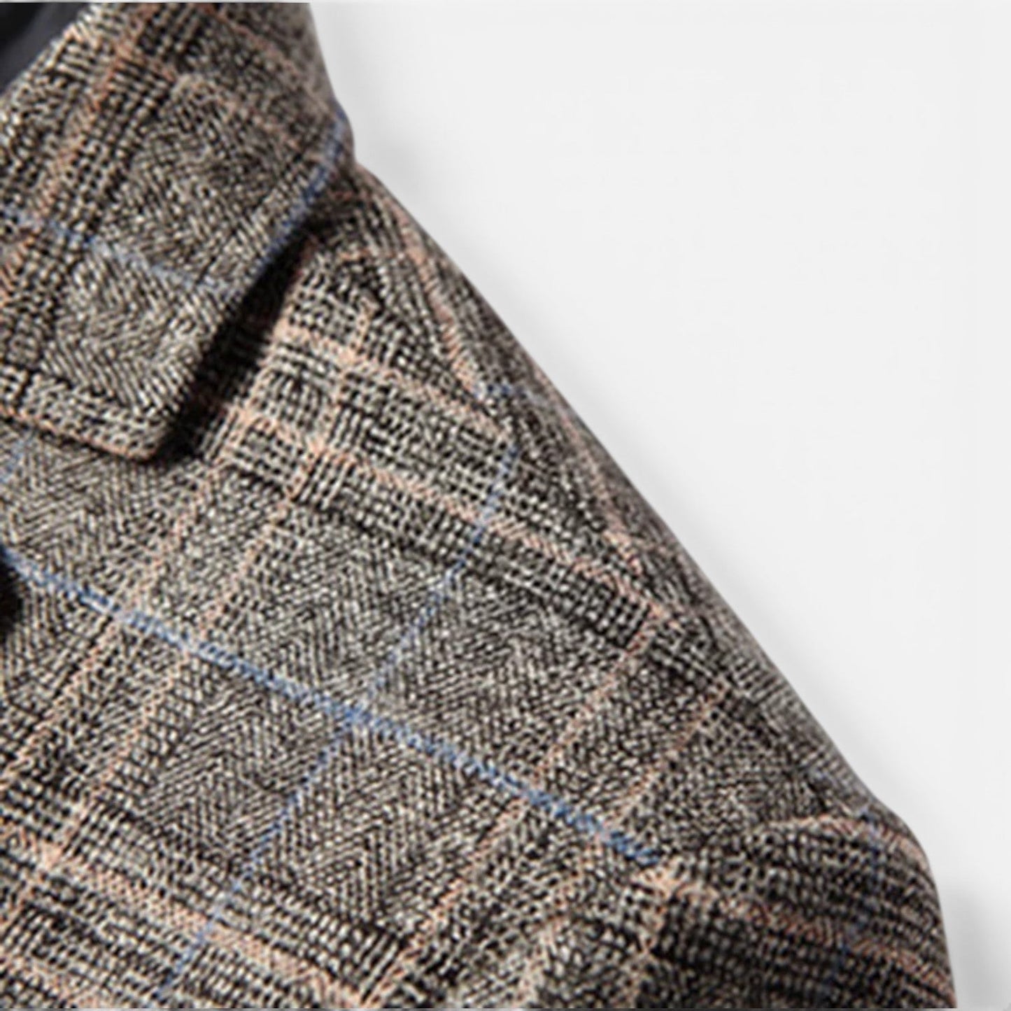 Blazer Uomo a Quadri Slim Fit