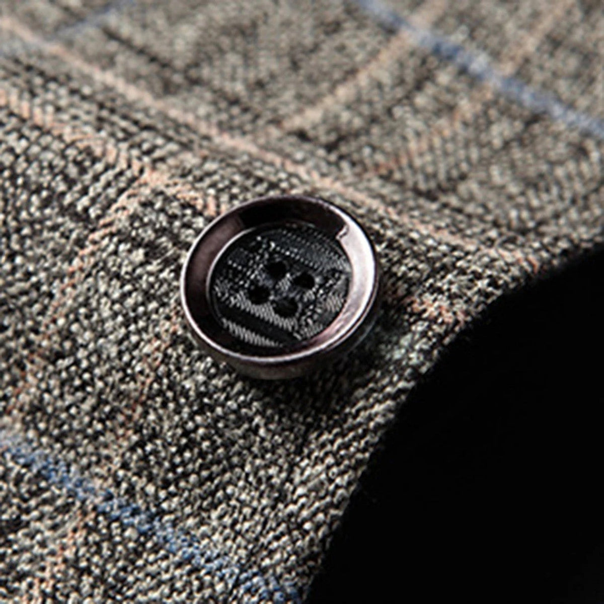 Blazer Uomo a Quadri Slim Fit