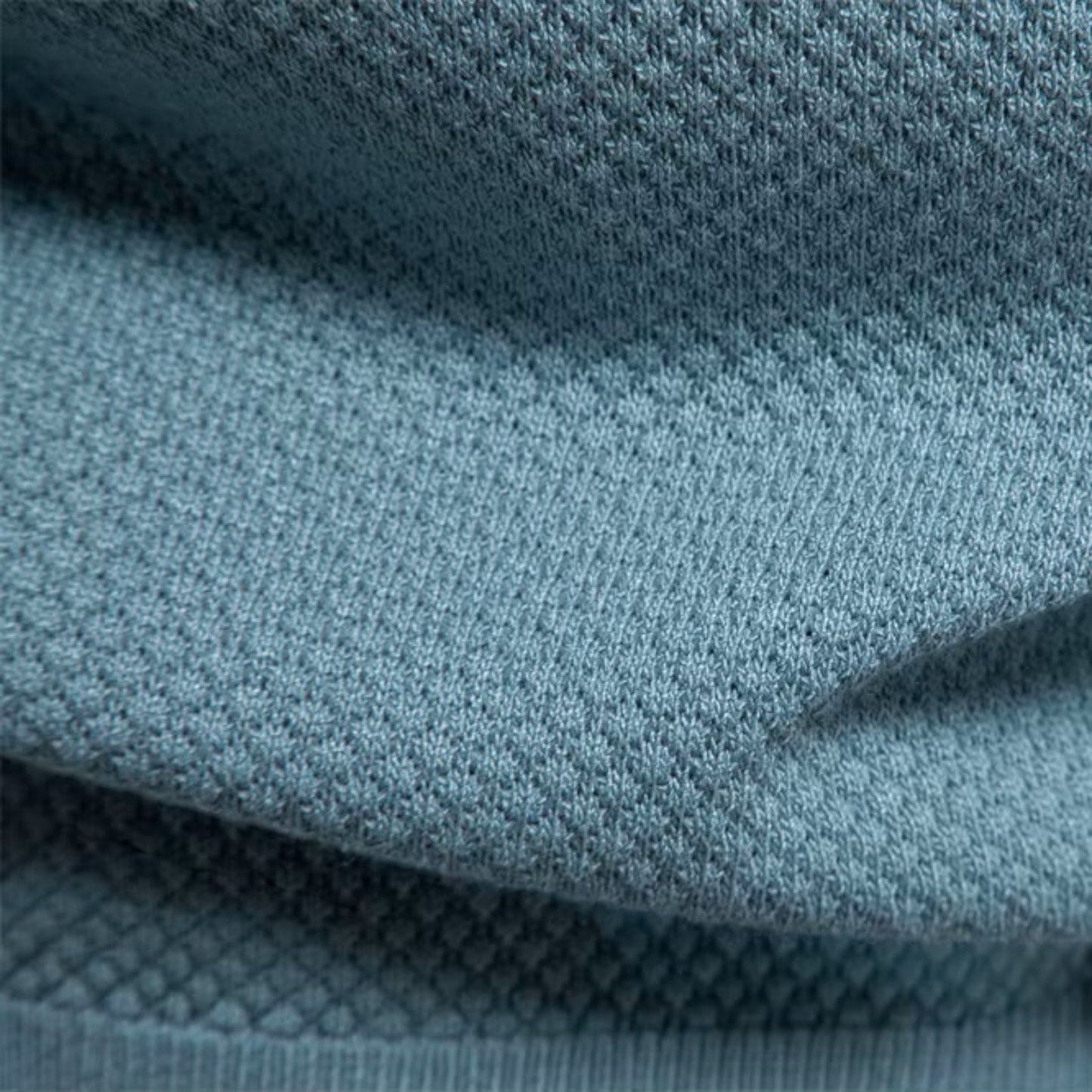 Polo Uomo Slim Fit in Maglia Traspirante Leggera Manica Corta