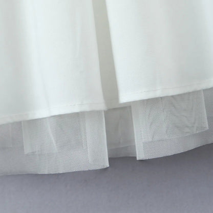 Abito Midi Donna Corsetto con Schiena Aperta