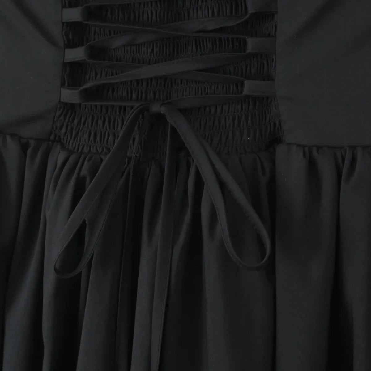 Abito Midi Donna Corsetto con Schiena Aperta