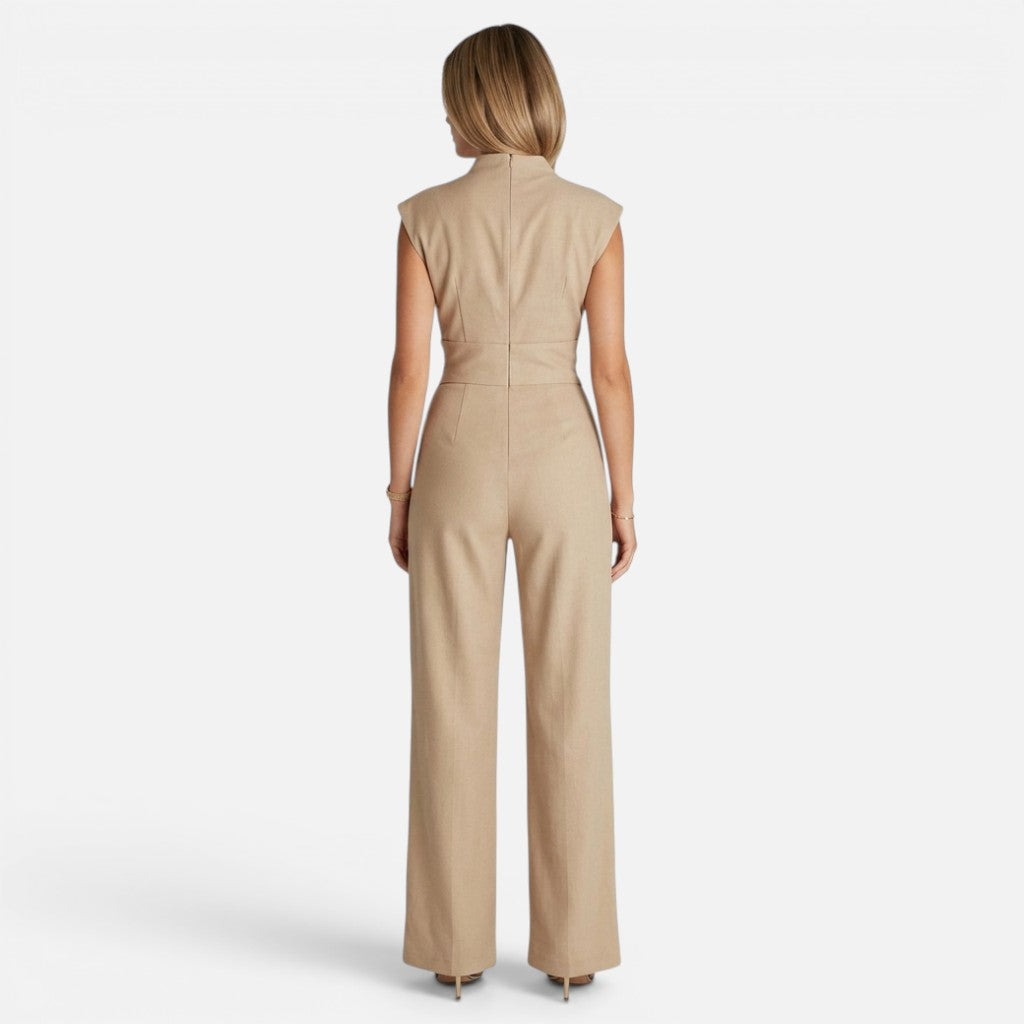 Tuta Donna Elegante Drappeggiata