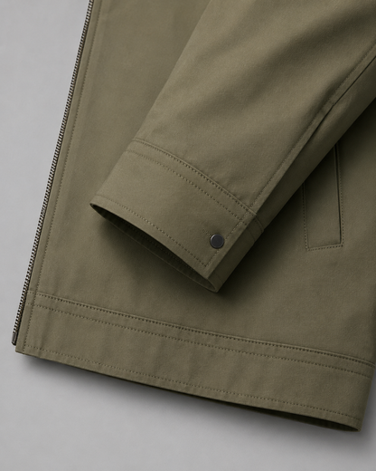 Giacca Harrington Uomo con Fodera a Quadri