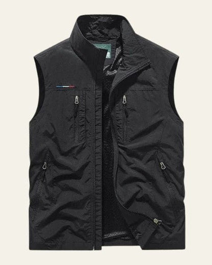 Gilet Cargo Uomo con Tasche