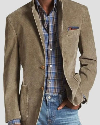 Blazer Uomo in Cotone Rilassato