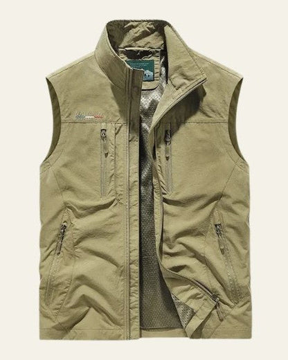 Gilet Cargo Uomo con Tasche