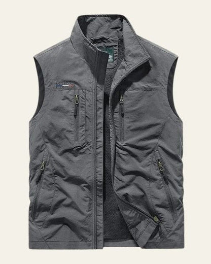 Gilet Cargo Uomo con Tasche