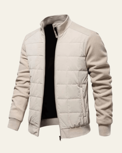 Giacca Uomo Trapuntata con Zip