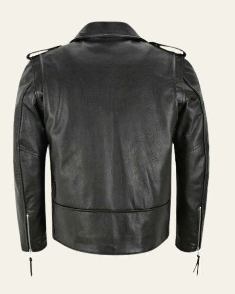 Giacca Uomo in Pelle Vegana Minimal