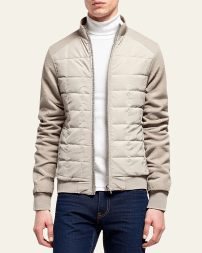 Giacca Uomo Trapuntata con Zip