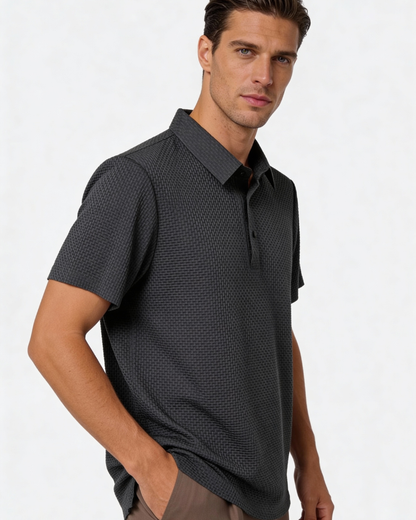 Polo Uomo in Tessuto Traspirante Leggero Estiva