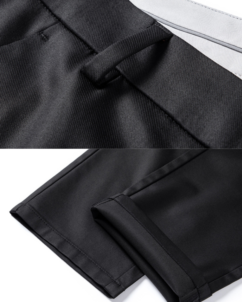 Pantaloni Uomo Stretch Su Misura Silhouette Impeccabile