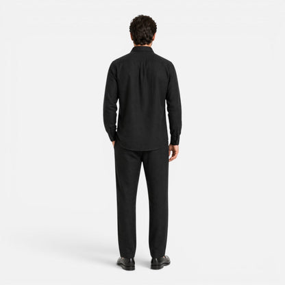 Completo Lino Uomo Due Pezzi Estivo Camicia e Pantaloni