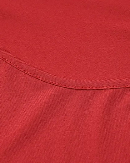 Abito Lungo Donna Aderente con Spalline Sottili