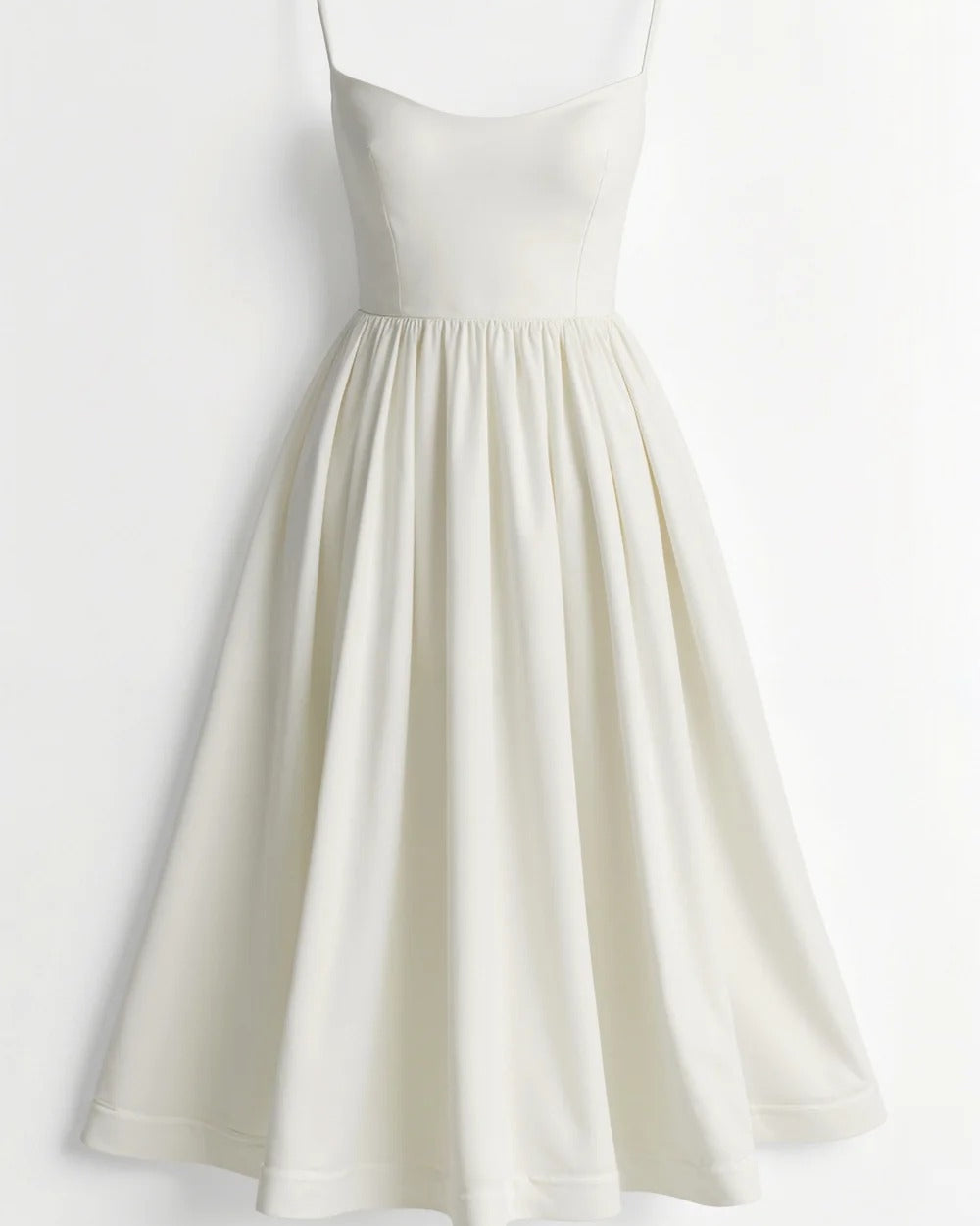 Abito Midi Donna Plissettato