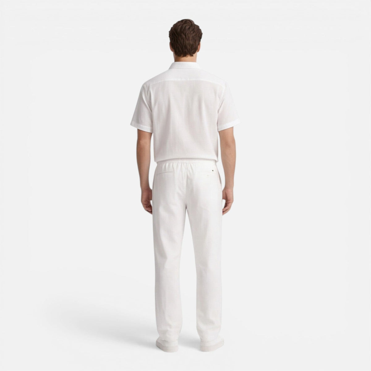 Completo Uomo Due Pezzi Camicia Maniche Corte e Pantaloni
