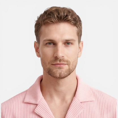Completo Uomo in Velluto a Coste Camicia e Shorts Estivo