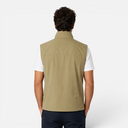 Gilet Uomo Outdoor con Tasche Zip