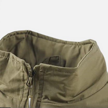 Gilet Uomo Outdoor con Tasche Zip