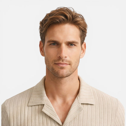 Completo Uomo Camicia e Shorts Traspirante Estivo