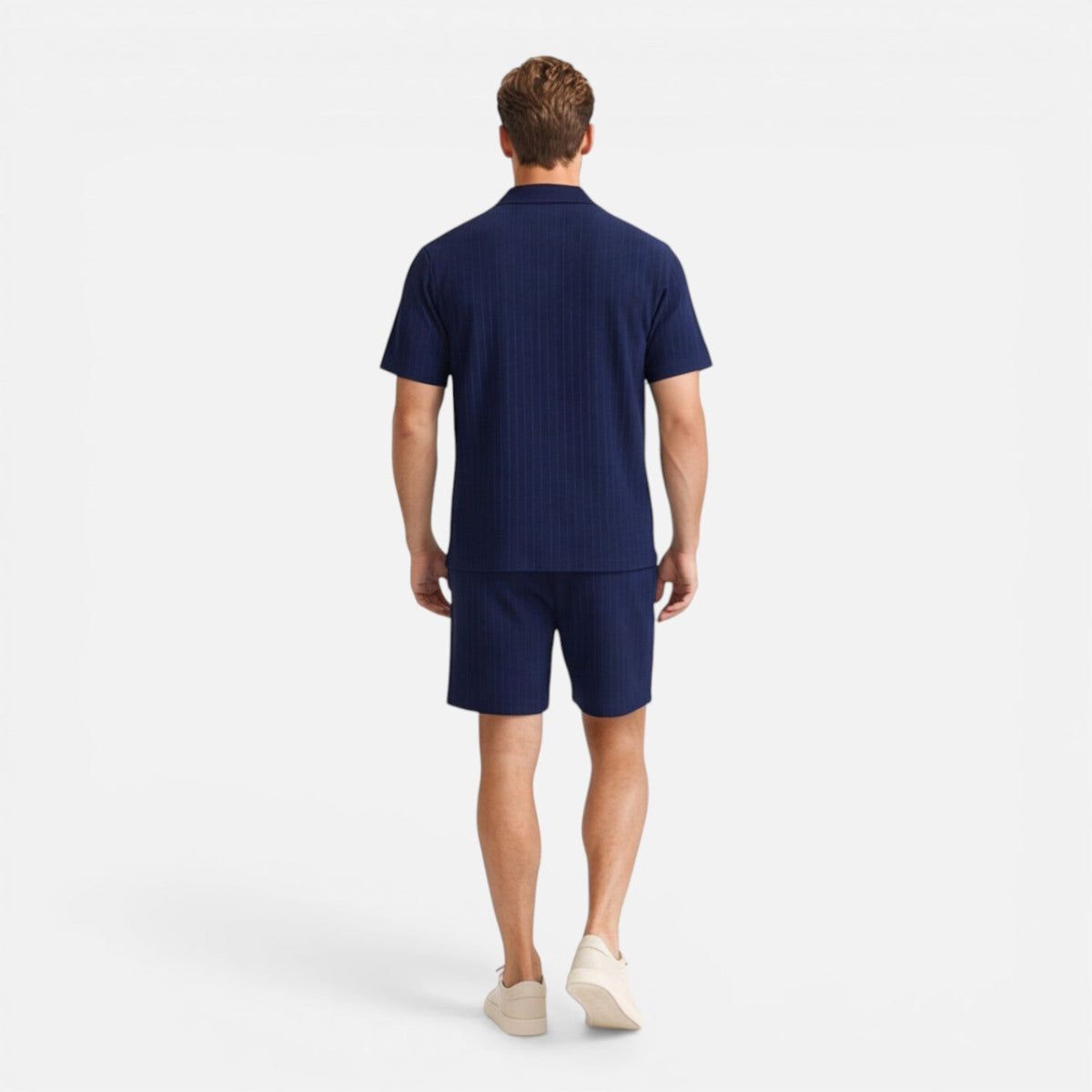 Completo Uomo Camicia e Shorts Traspirante Estivo