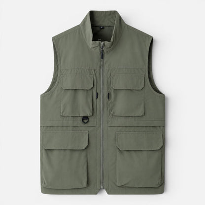 Gilet Uomo Utility Multitasche