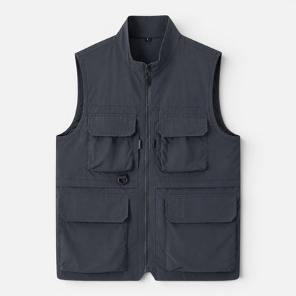 Gilet Uomo Utility Multitasche