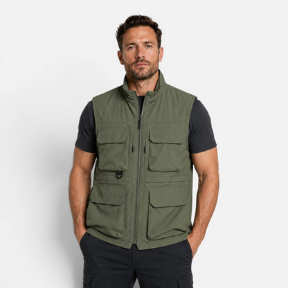 Gilet Uomo Utility Multitasche