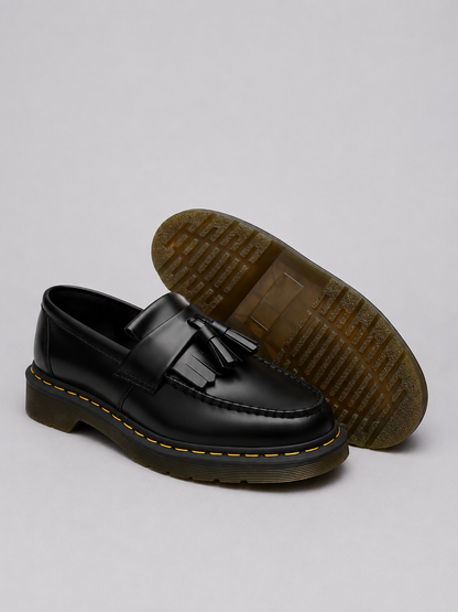 Mocassini Uomo Effetto Pelle con Nappine Slip-On Eleganti