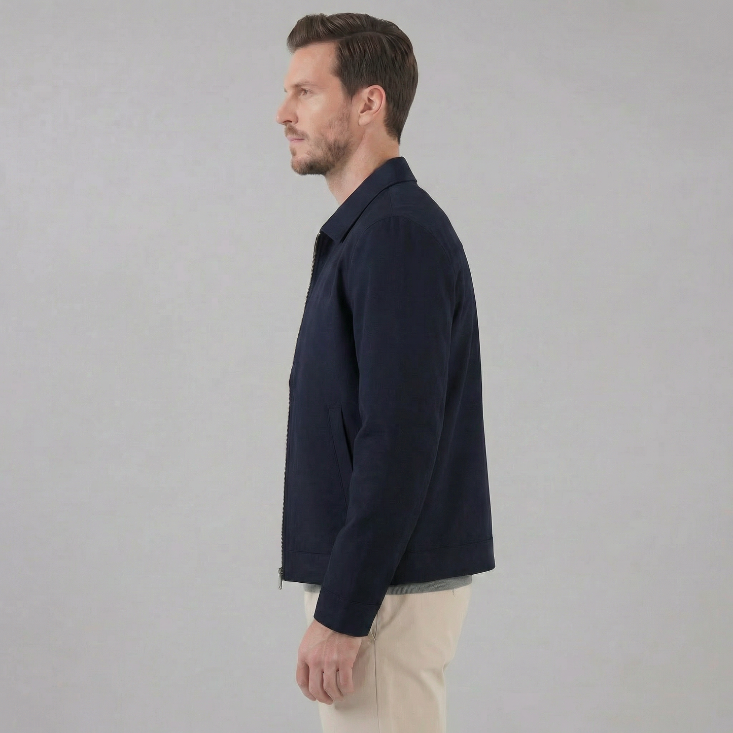 Giacca Uomo Slim di Mezza Stagione