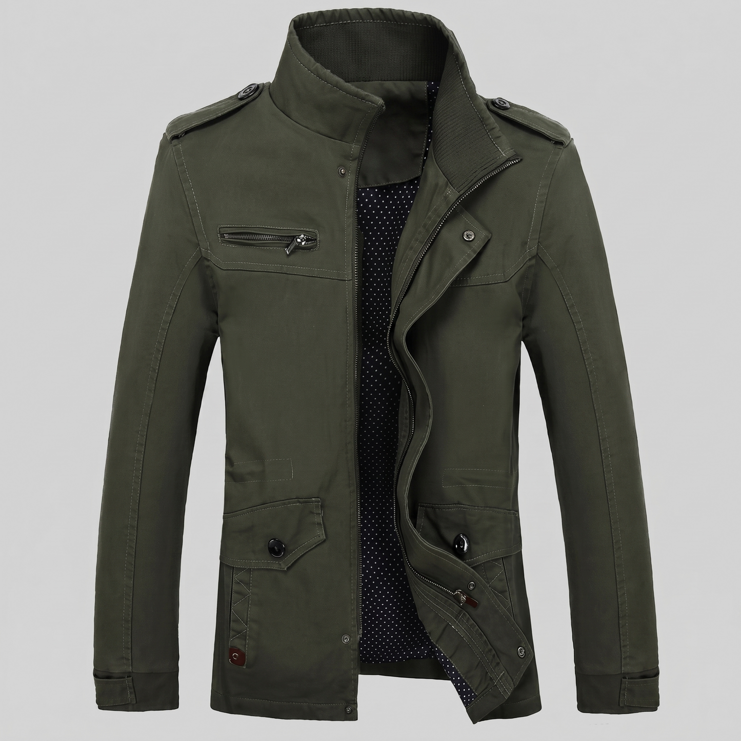 Giacca Uomo Imbottita Slim con Spalline