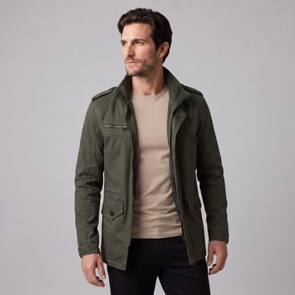 Giacca Uomo Imbottita Slim con Spalline