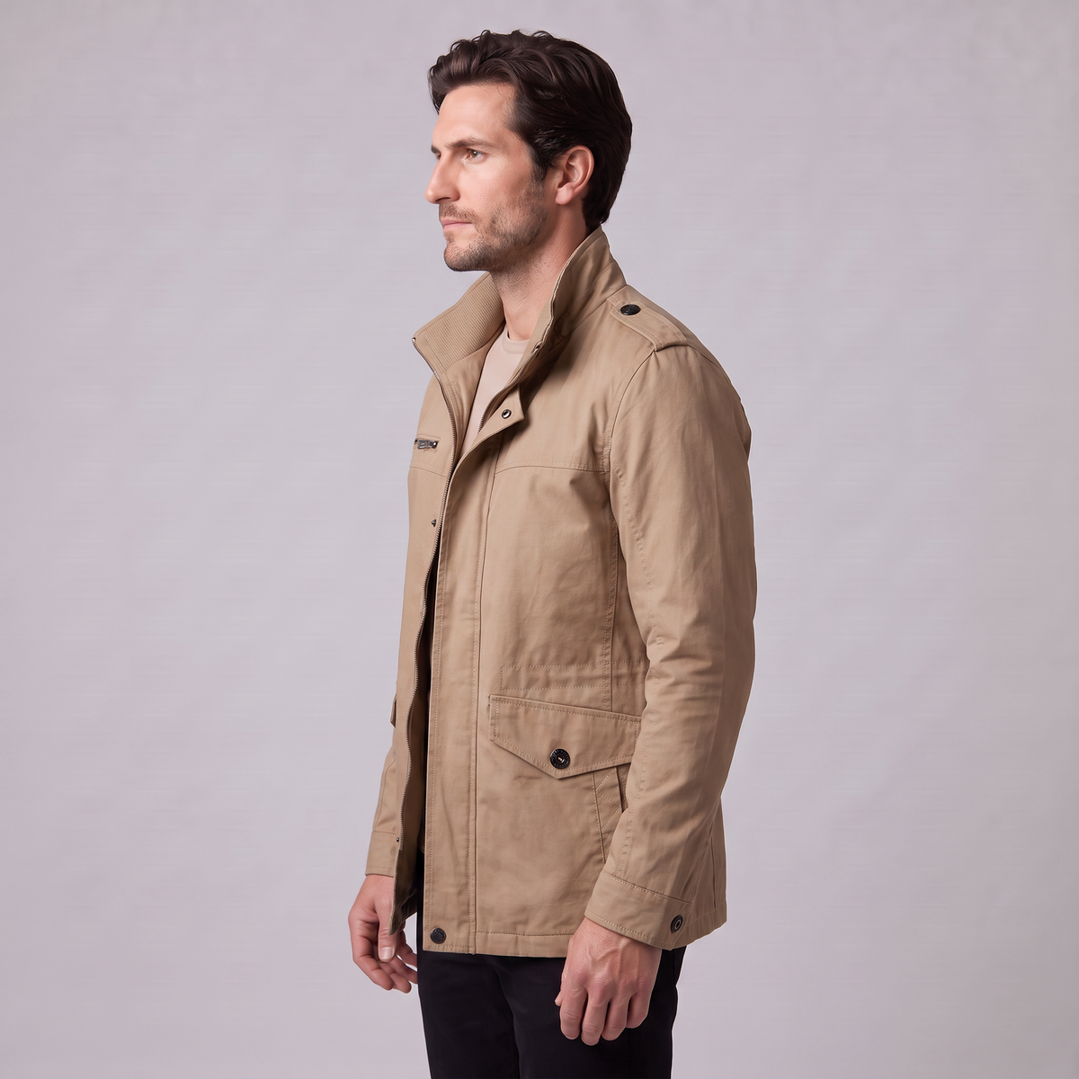 Giacca Uomo Imbottita Slim con Spalline
