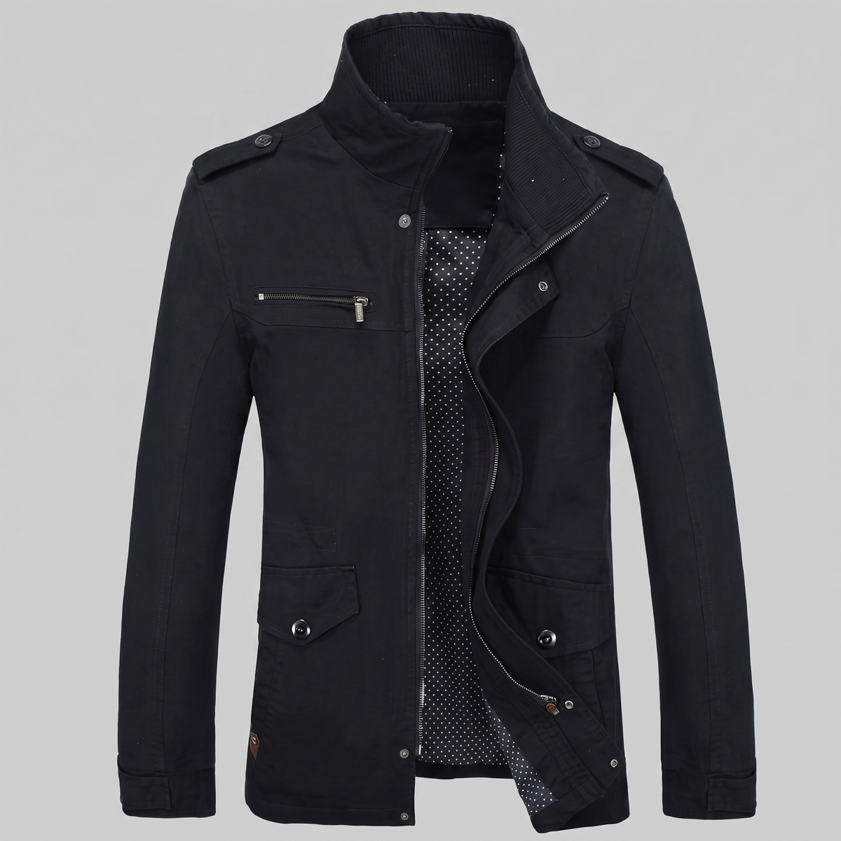 Giacca Uomo Imbottita Slim con Spalline