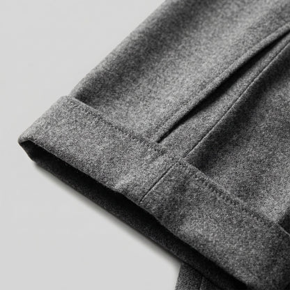 Pantaloni Uomo Eleganti con Pince e Regolatori Laterali