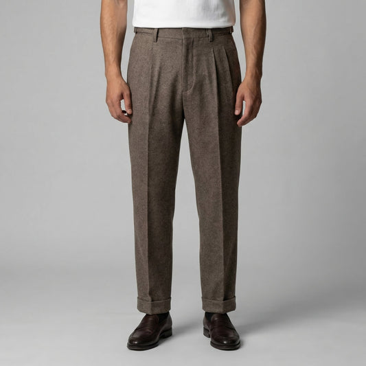 Pantaloni Uomo Texturizzati con Regolatori