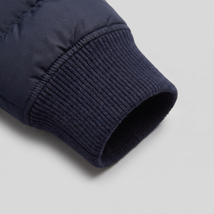 Piumino Uomo con Maniche in Maglia