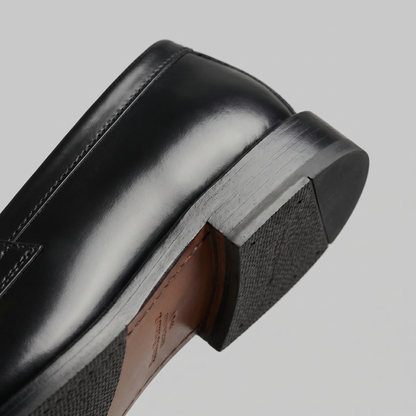 Mocassini Penny Uomo in Vera Pelle Suola in Gomma